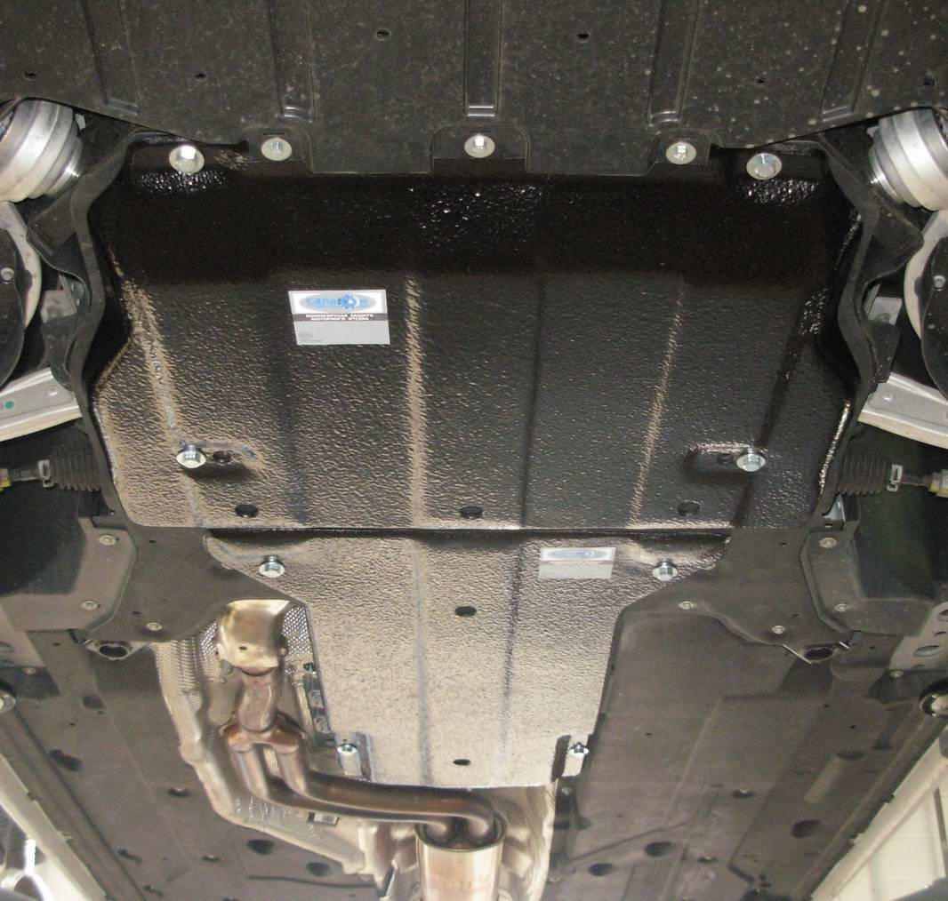 Композитная защита картера и КПП Автотанк для Jaguar XF 2.0, 2.0D