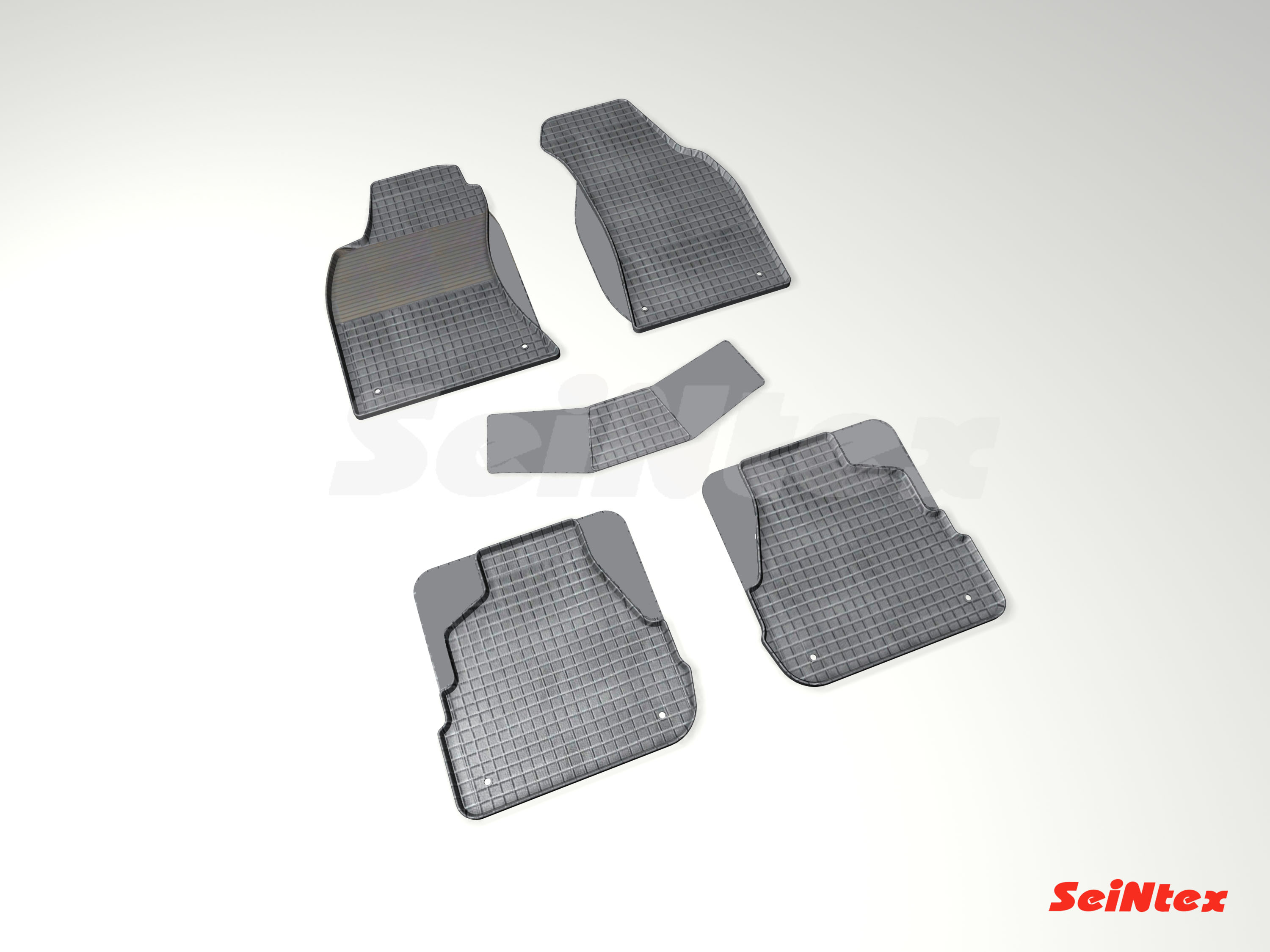 Коврики в салон Seintex Сетка для Audi A6 (C5) черные