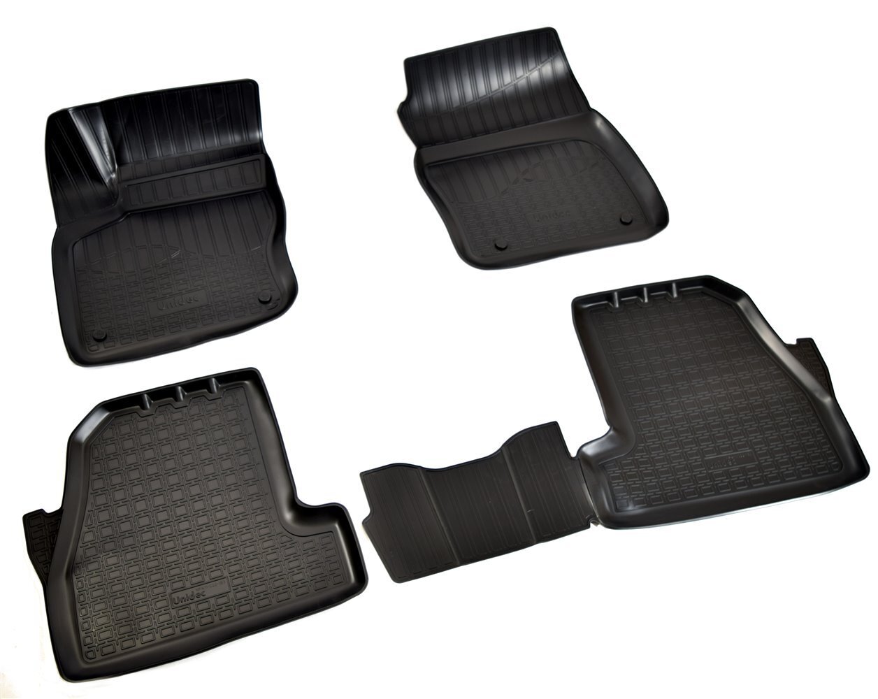 Ковры салонные полиуретан 3D "NorPlast" для Ford Focus III (2015-2015) черные