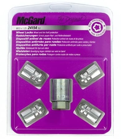 Секретки для оригинальных дисков McGard 24154 SU для Infiniti EX (2007-2014)