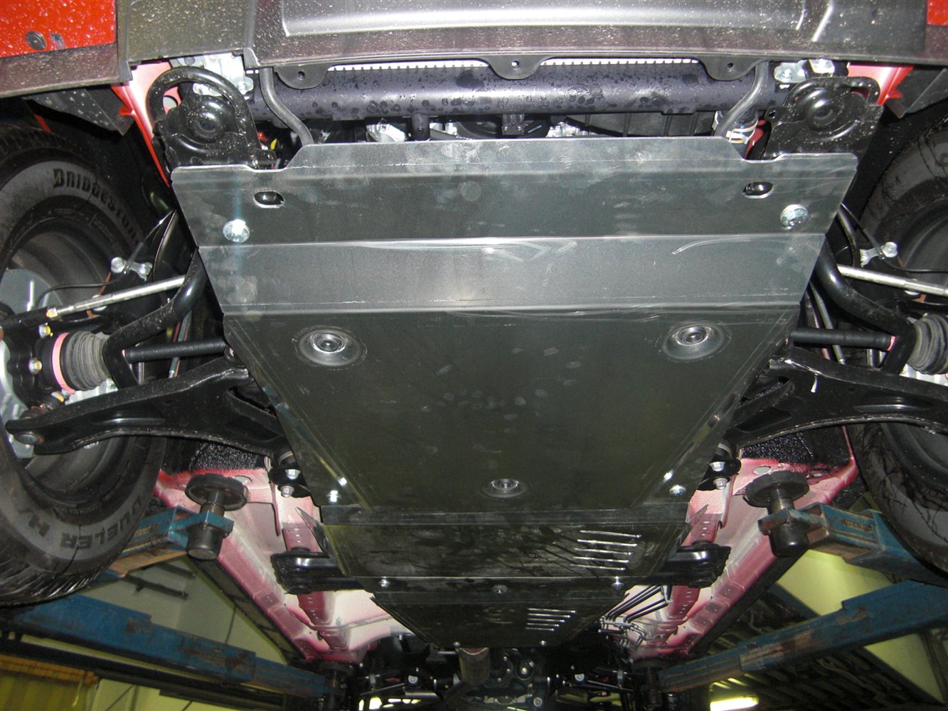 Алюминиевая защита картера и КПП АВС-Дизайн для Suzuki Grand Vitara (2005-2015)