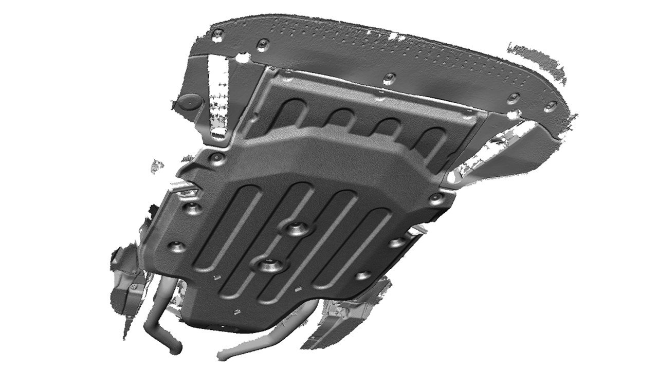 Композитная защита картера и КПП АВС-Дизайн для Audi A7 (2018-н.в.)