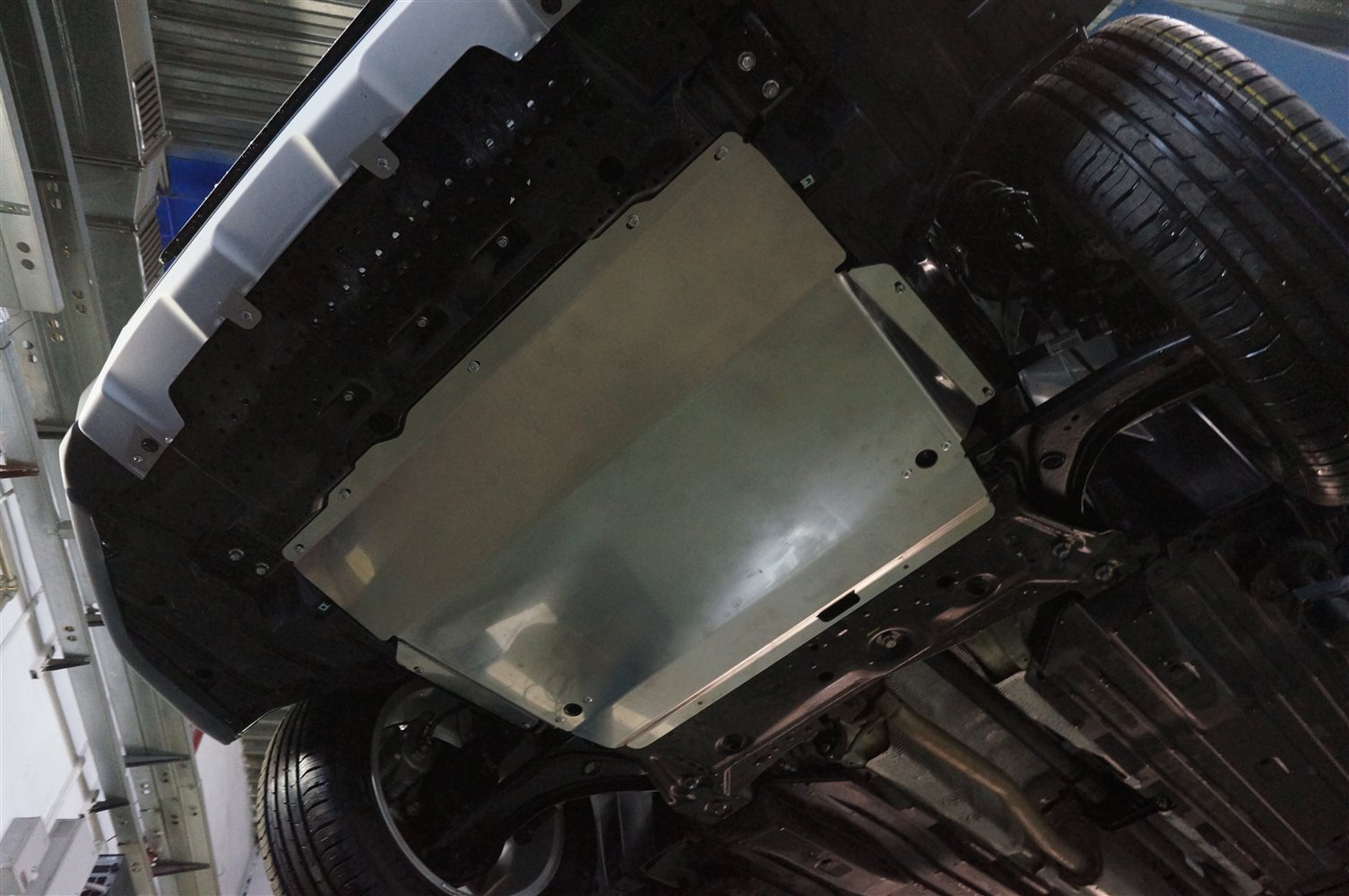 Алюминиевая защита картера и КПП АВС-Дизайн для Suzuki SX4 (2015-н.в.)