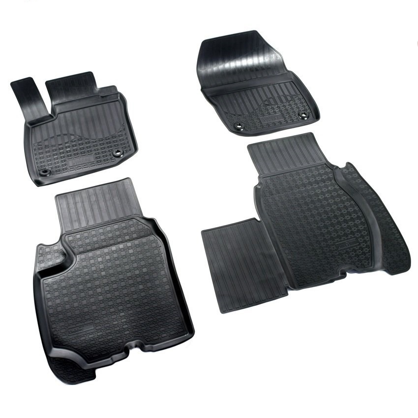 Ковры салонные полиуретан "NorPlast" для Honda Civic 5-дв. хэтчбек (2012-2015) черные