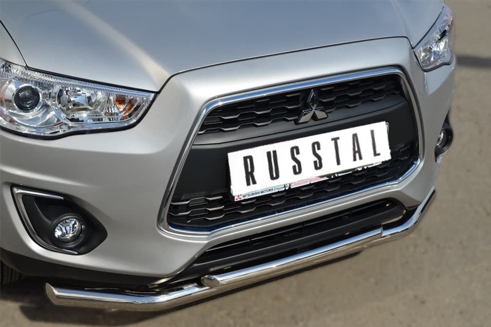 Передняя защита Russtal для Mitsubishi ASX (2012-2015)