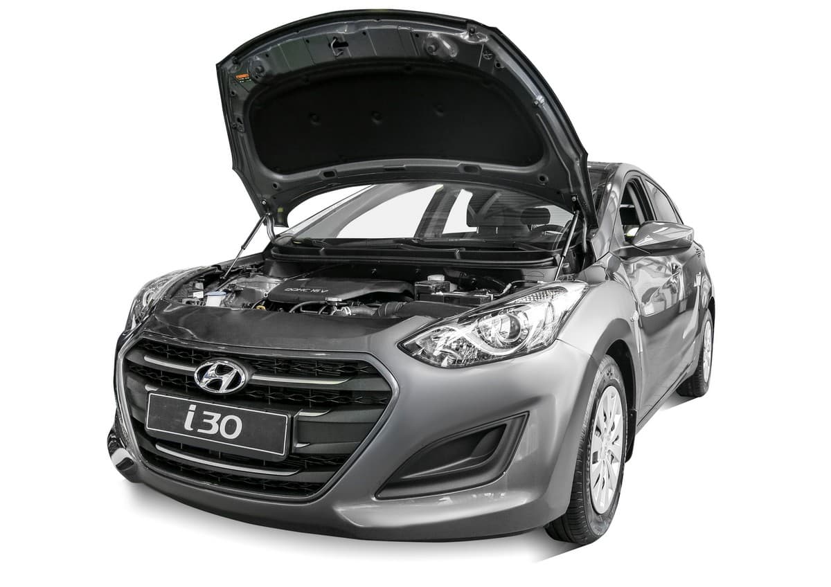 Газовые упоры (амортизаторы) капота Автоупор для Hyundai i30 (2011-2015)