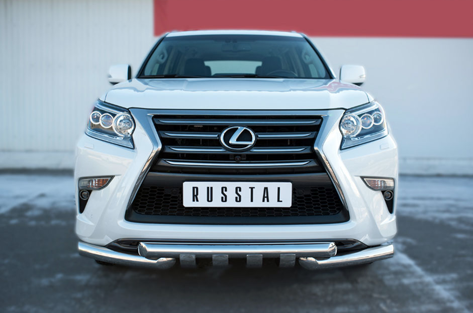 Передняя защита Russtal для Lexus GX460 (2013-2015)