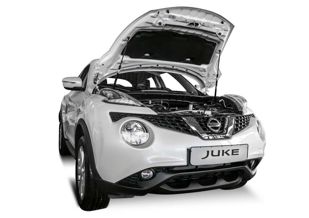 Газовые упоры (амортизаторы) капота АвтоУпор для Nissan Juke (2010-2019)