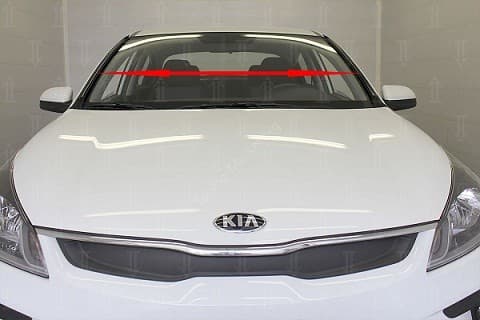 Водосток лобового стекла для Kia Rio X-line (2017-н.в.)