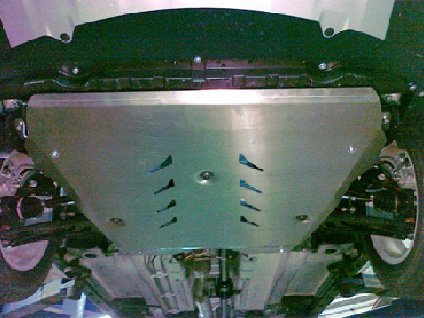 Алюминиевая защита картера и КПП АВС-Дизайн для Suzuki SX4 (2006-2014)