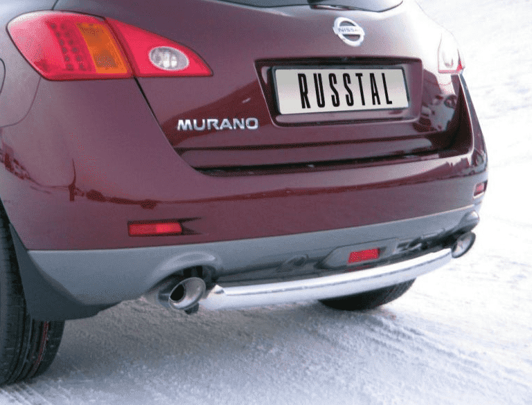 Защита заднего бампера D76 "RUSSTAL" для Nissan Murano