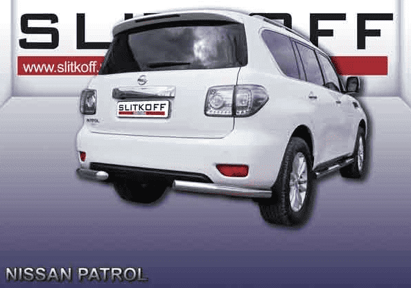 Уголки d76 "SLITKOFF" для Nissan Patrol