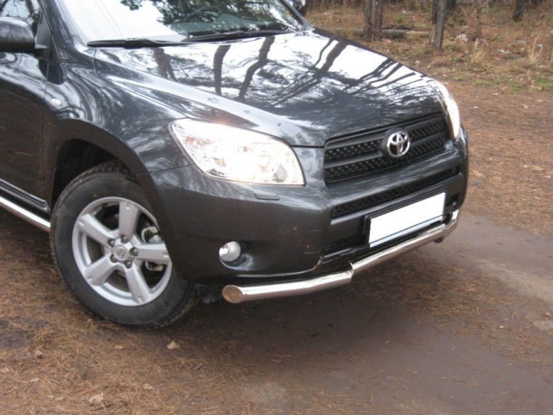 Передняя защита Russtal для Toyota RAV4 (2005-2010)