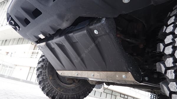 Композитная защита рулевых тяг АВС-Дизайн для УАЗ Pickup