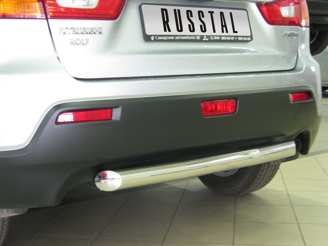 Защита заднего бампера Russtal d63 для Mitsubishi ASX