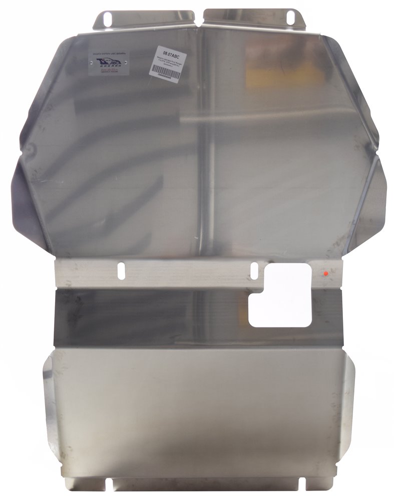 Алюминиевая защита картера и КПП АВС-Дизайн для Ford Ranger (2012-н.в.)
