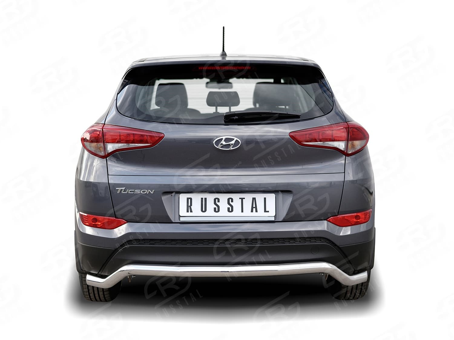 Задняя защита Russtal для Hyundai Tucson (2015-2017)