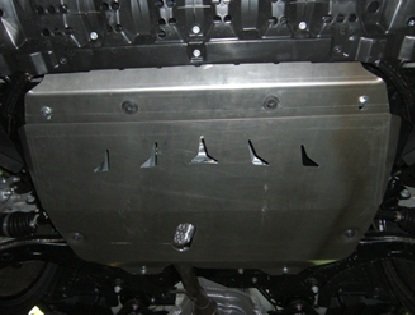 Алюминиевая защита картера и КПП АВС-Дизайн для Suzuki Kizashi