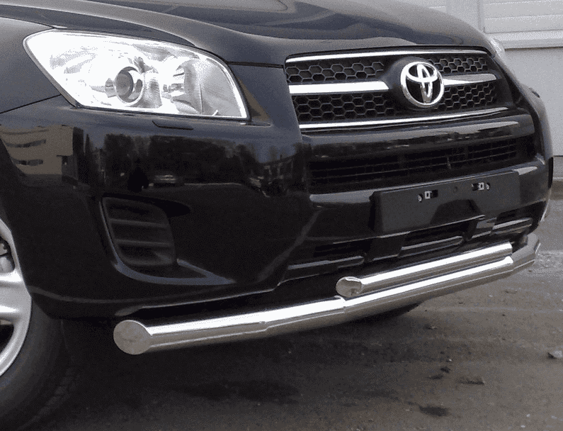 Передняя защита Russtal для Toyota RAV4 Long (2010-2013)