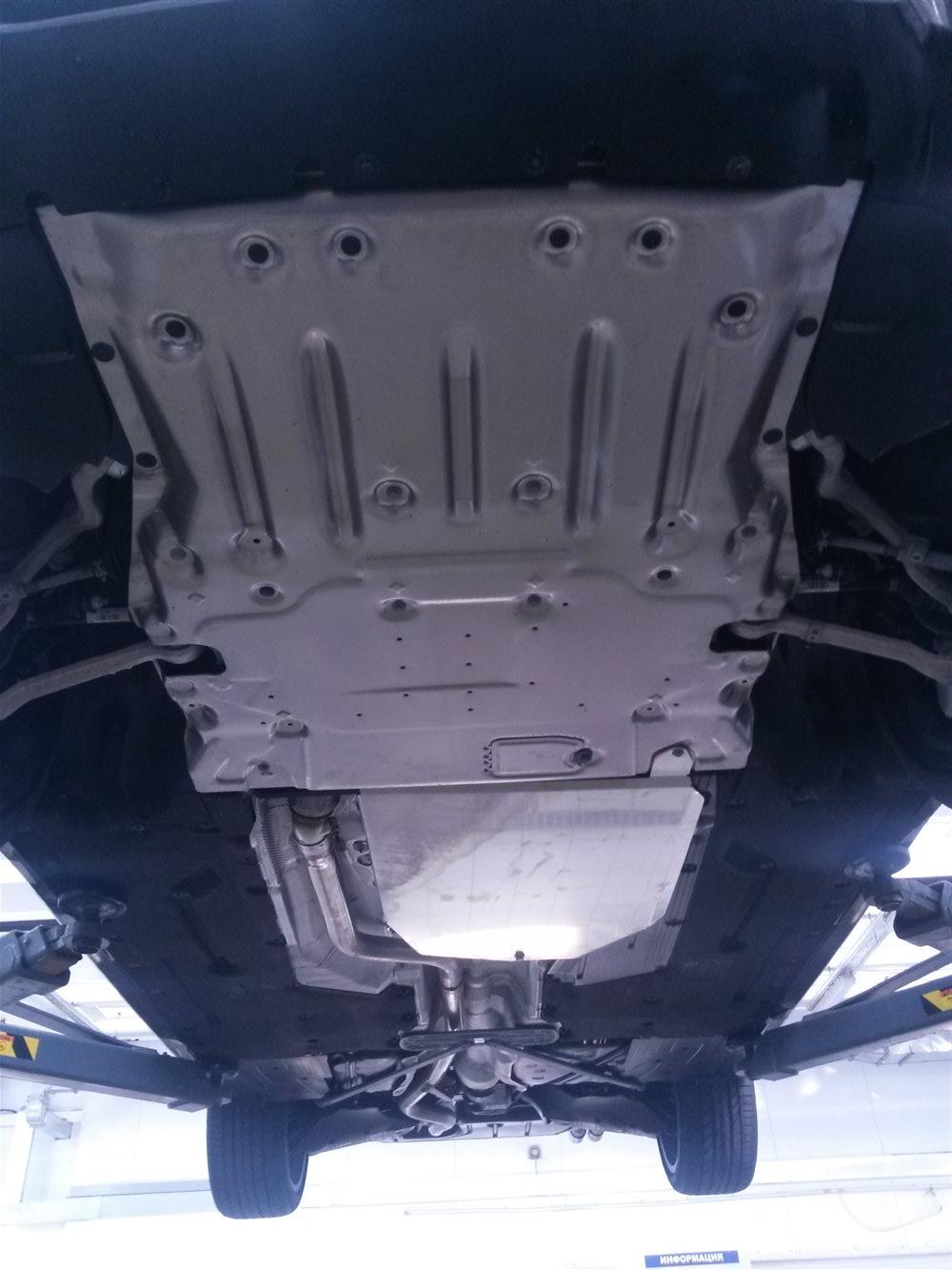 Алюминиевая защита АКПП АВС-Дизайн для BMW 4-Series (2013-2020)