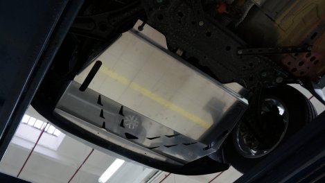 Алюминиевая защита картера и КПП АВС-Дизайн для Ford EcoSport (2014-н.в.)