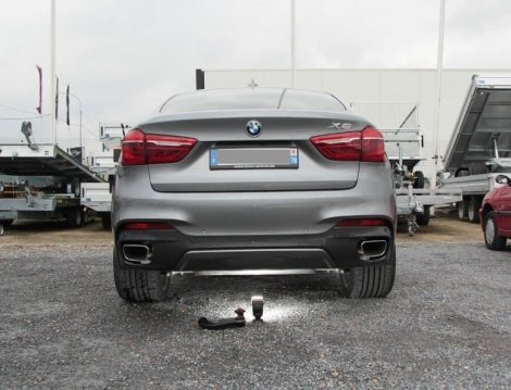 Съемный фаркоп с электрикой Westfalia для BMW X6 (2014-2019)