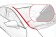 Водосток лобового стекла для Kia Rio X-line (2017-н.в.)