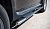 Пороги труба D75xD42 овал с накладками "RUSSTAL" для Land Rover Freelander 2