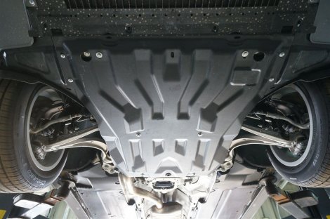 Композитная защита картера АВС-Дизайн для Audi A5 (2007-2016)