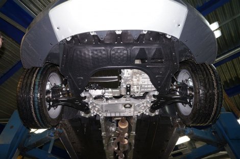 Композитная защита картера и КПП АВС-Дизайн для Audi A3 (2012-н.в.)