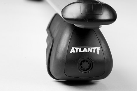 Багажник Атлант на аэродинамических дугах для Porsche Cayenne (2002-2010)