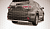 Защита заднего бампера d76 радиусная "SLITKOFF" для Toyota Highlander