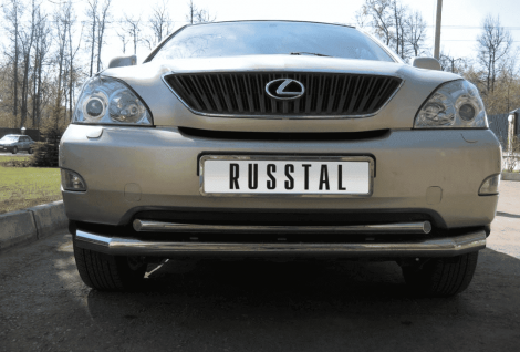 Передняя защита Russtal для Lexus RX (2003-2008)