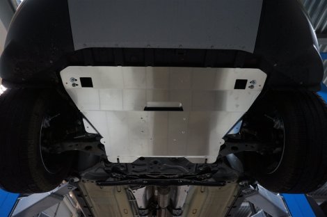 Алюминиевая защита картера и КПП АВС-Дизайн для Ford Kuga (2017-н.в.)