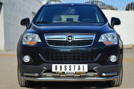 Передняя защита Russtal для Opel Antara (2011-2015)