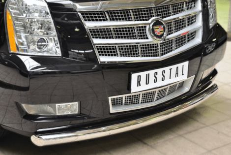 Передняя защита Russtal для Cadillac Escalade (2006-2014)