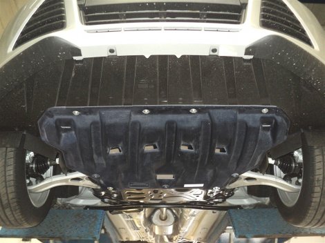 Композитная защита картера и КПП АВС-Дизайн для Ford Grand C-MAX (2011-2018)