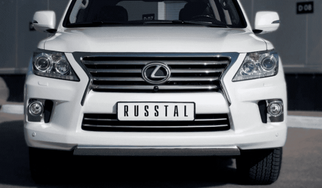 Передняя защита Russtal для Lexus LX570 (2012-2015)