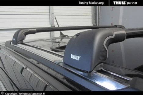 Багажник Thule WingBar Edge Black на интегрированных дугах для Jeep Grand Cherokee