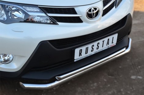 Передняя защита Russtal для Toyota RAV4 (2013-2015)