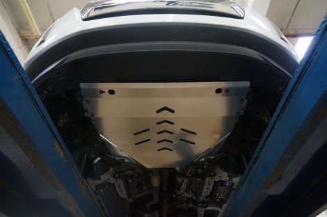 Алюминиевая защита картера АВС-Дизайн для Ford Edge (2015-2019)