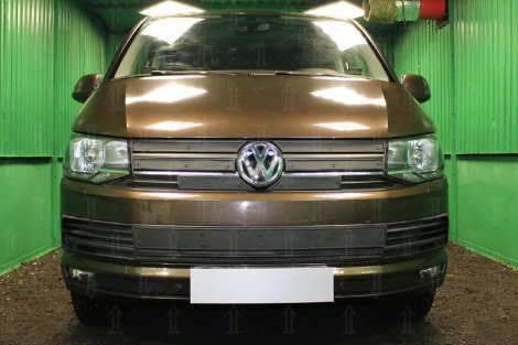 Зимняя защита радиатора ProtectGrille верхняя для Volkswagen Caravelle 6 частей (2015-н.в.)