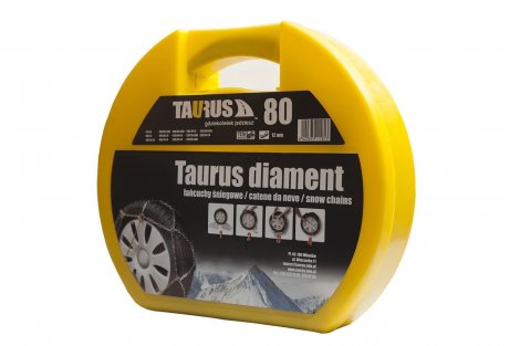 Цепи противоскольжения Taurus Diament (12 мм) для Audi A6/A6 Avant (C6)