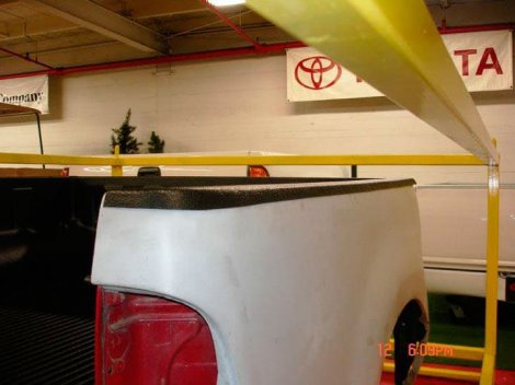Вставка (вкладыш) в кузов Ruggedliner, на борт для Toyota Hilux (Длина грузовой платформы 5ft (~152,4см)) (2006-2015)